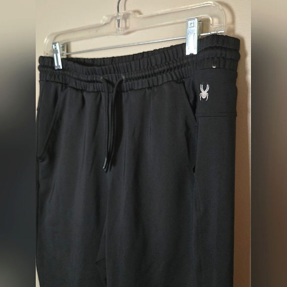 Men's Spyder Active Drawstring Performance Workout Pants, Size Medium - Picture 2 of 3
